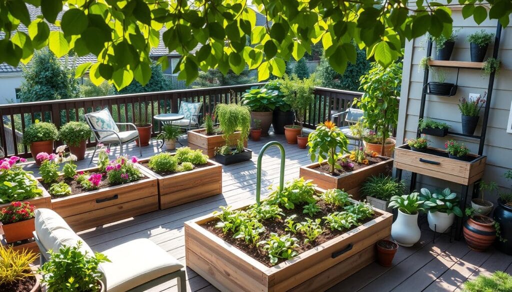 deck gardening systems