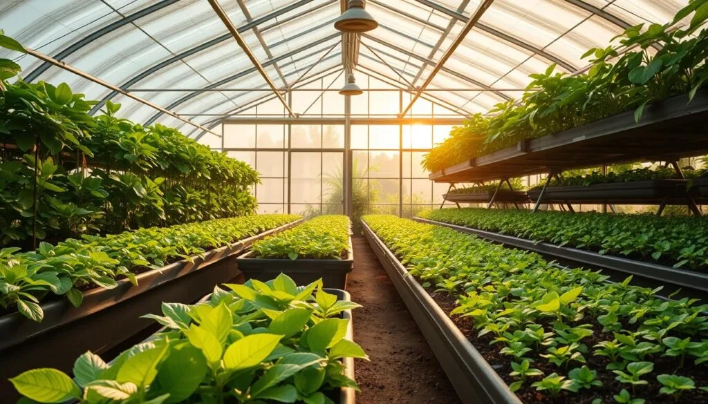 greenhouse grow beds