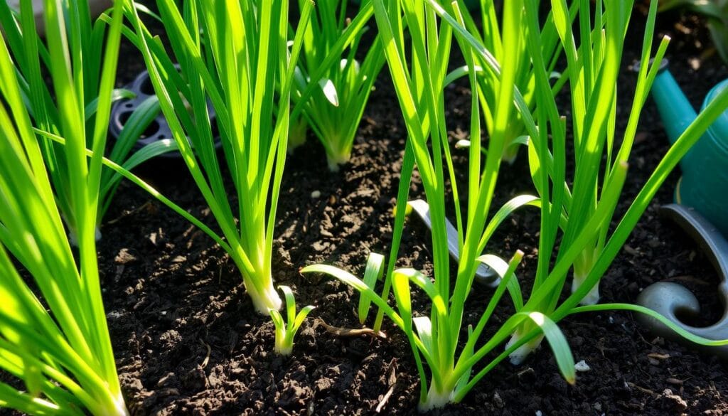 growing green onions from seed