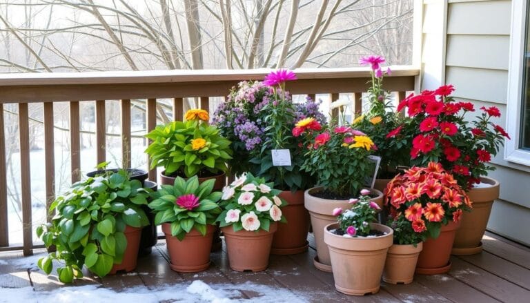 what potted plants do well in zone 7 winter