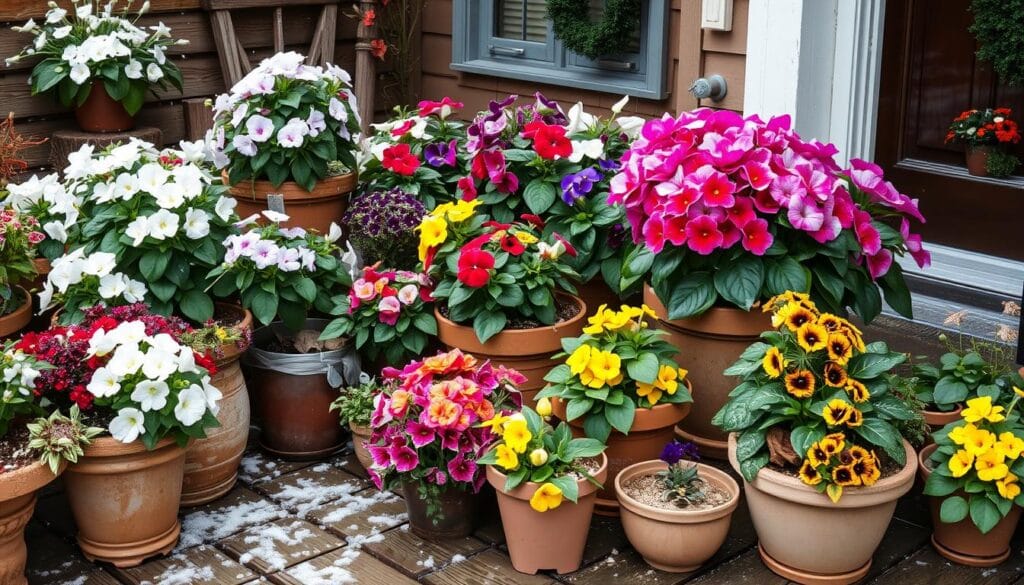 winter flowering potted plants