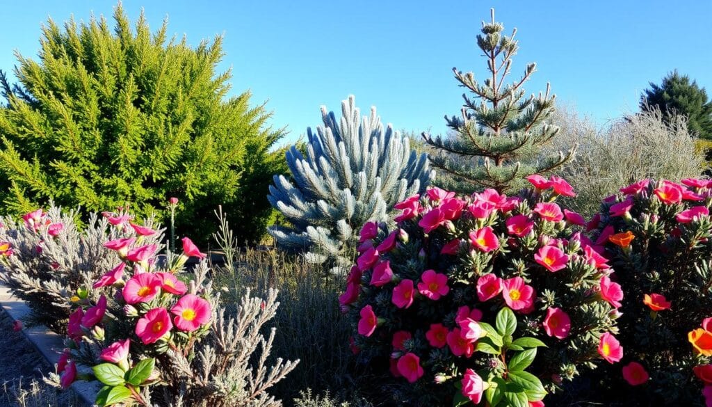 winter-hardy flowering shrubs and small trees