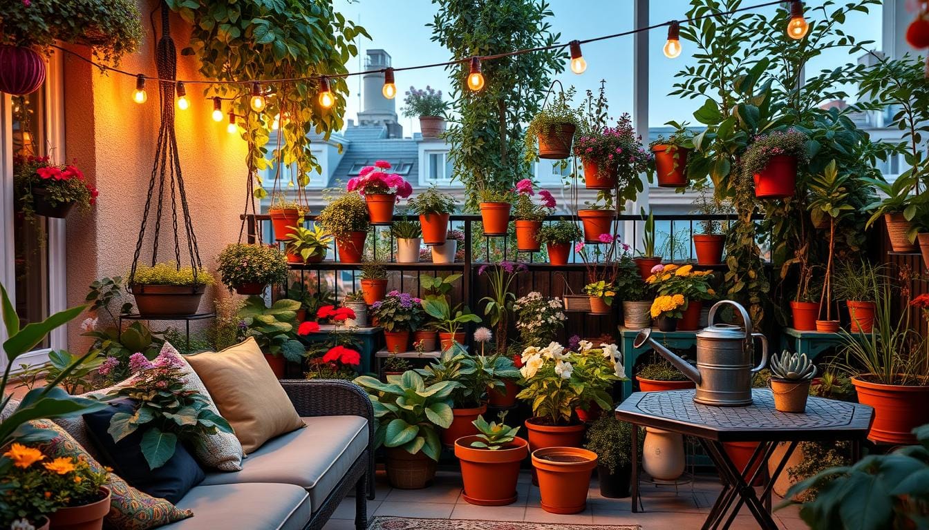 Apartment Patio Garden: