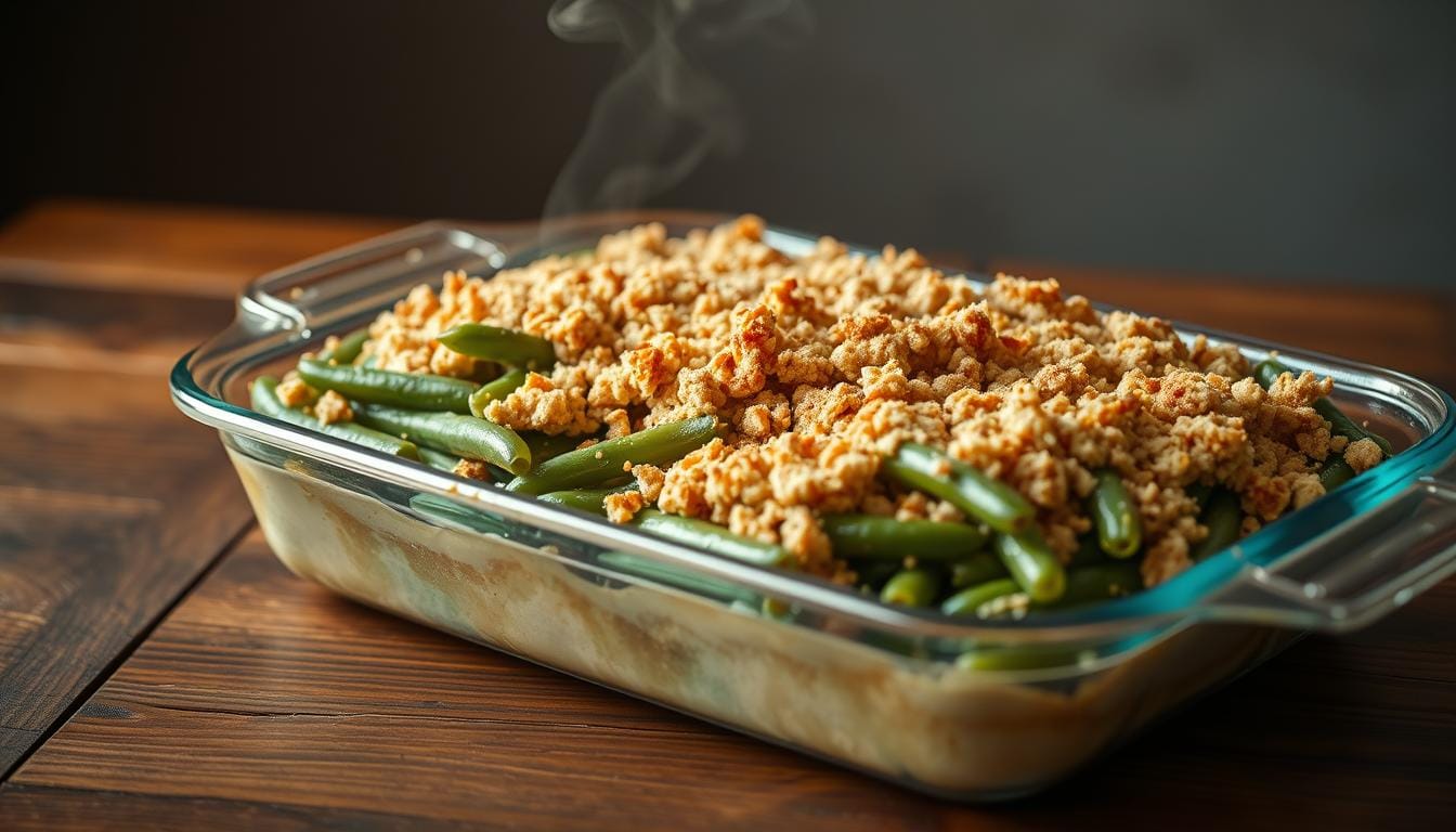 vegan green bean casserole recipe