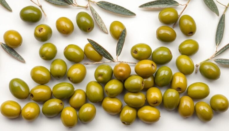 green olive fruit or vegetable