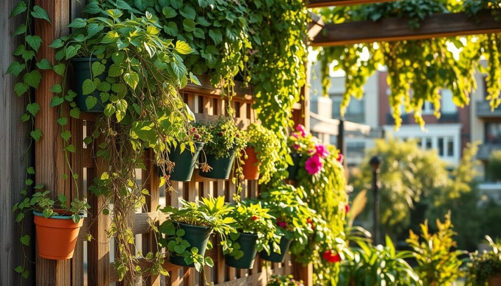 vertical container gardening